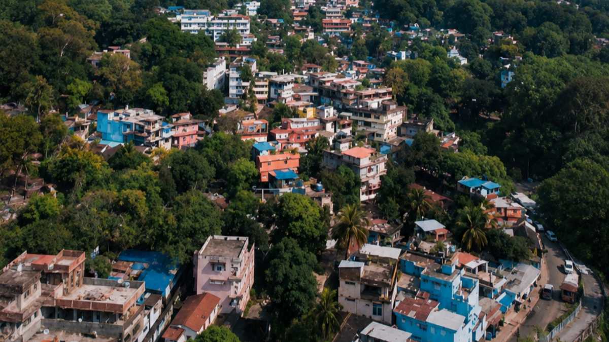 A view of Tura town