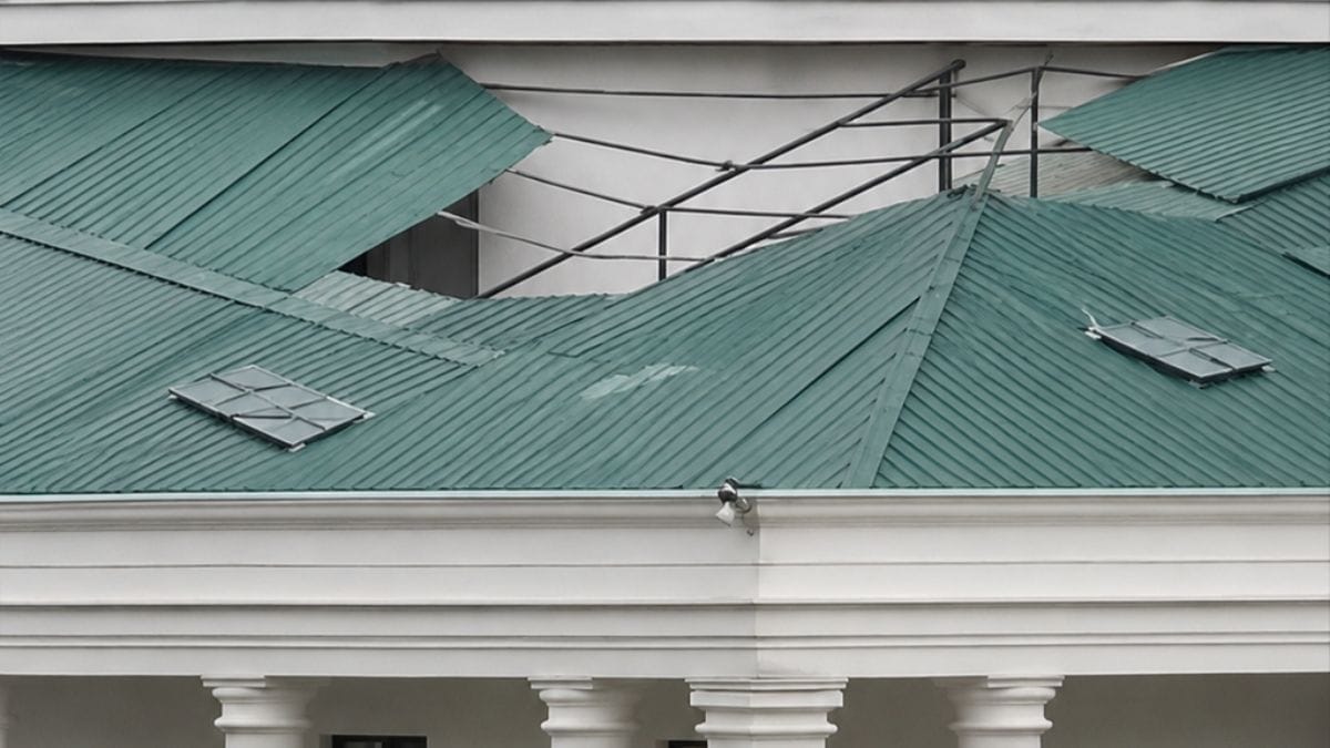 The Meghalaya New Assembly Roof citizens believe it collapse