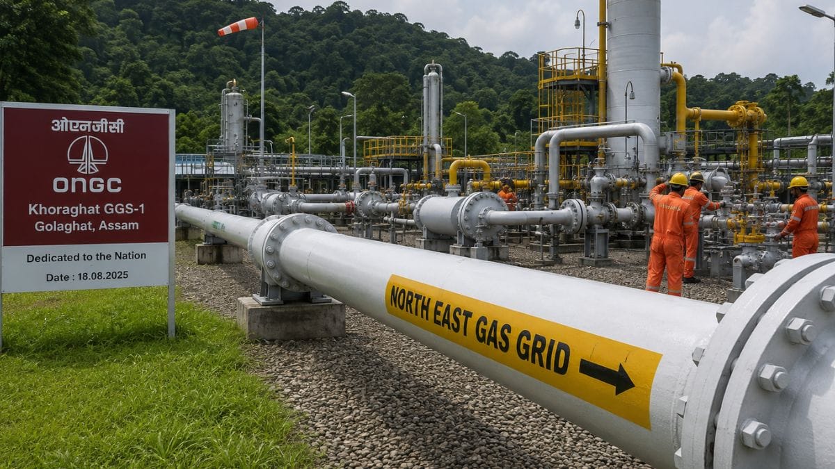 ONGC links Assam gas to Northeast grid, expanding supply for homes and industry