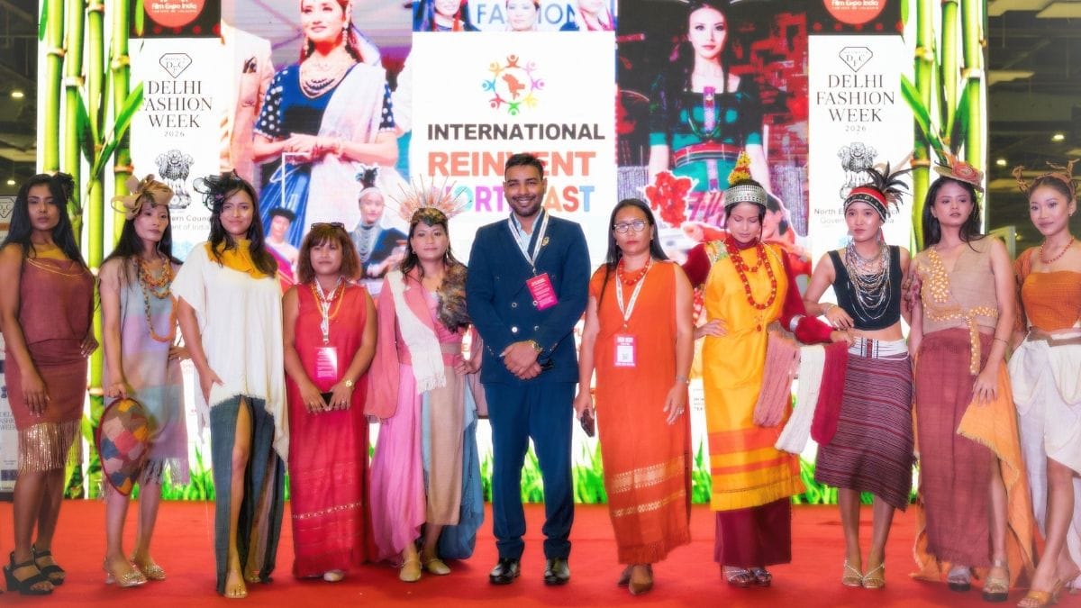 Ryndia silk from Meghalaya featured at Delhi Fashion Week 2026