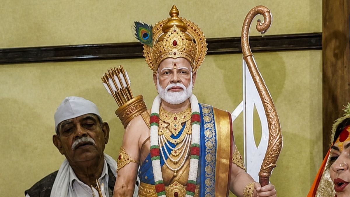 PM Modi depicted as Hindu deity during ‘Modi Chalisa’ event at Delhi Press Club