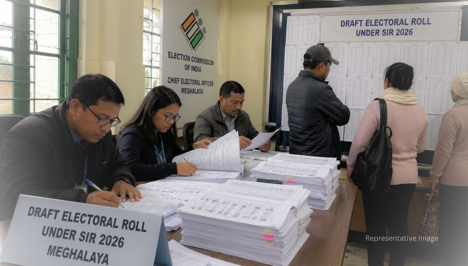 Meghalaya SIR 2026 draft roll out, over 4 lakh electors face further scrutiny