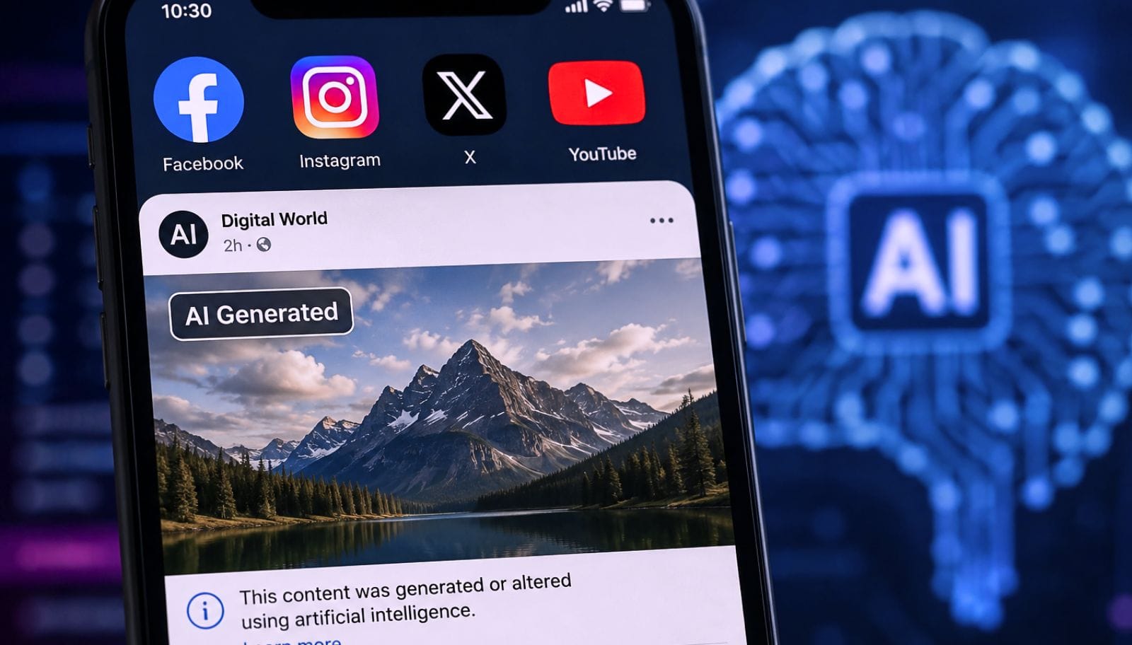 Centre Tightens AI Rules: Social Media Must Label AI Content, Deepfakes Face Tougher Action