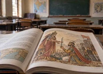 NCERT Class 9 book says goddesses gave swords to kings resisting invasions