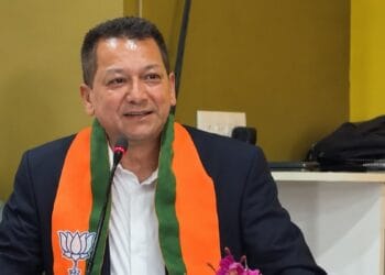 Jemino Mawthoh formally joins BJP, ends long association with UDP