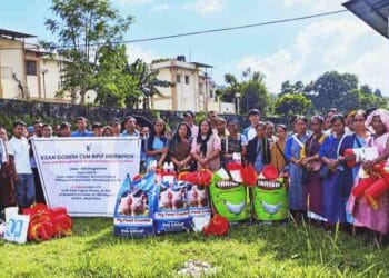 ICAR programme supports 90 Ri-Bhoi farmers with poultry and piggery inputs