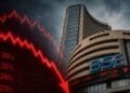 Sensex falls 417 points as Nifty slips below 23,900 for fourth session
