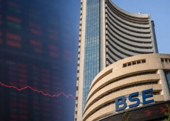 Sensex, Nifty end flat as banks and autos drag stocks