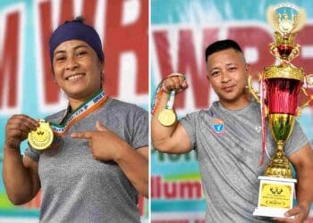 Meghalaya Police win double gold at 75th All India Police Wrestling Championship