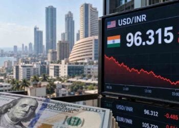 Rupee slides towards ₹97 as foreign selling and costly oil hit India